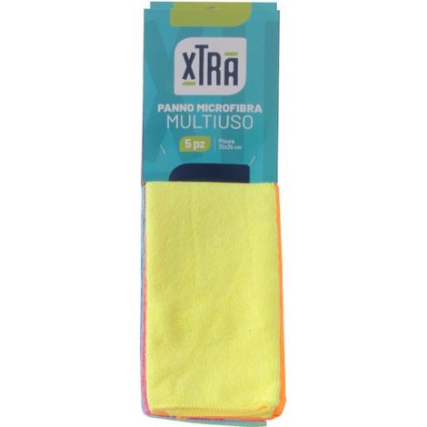 PANNO MICROFIBRA MULTIUSO    Pz 5 30x35 XTRA 12021
