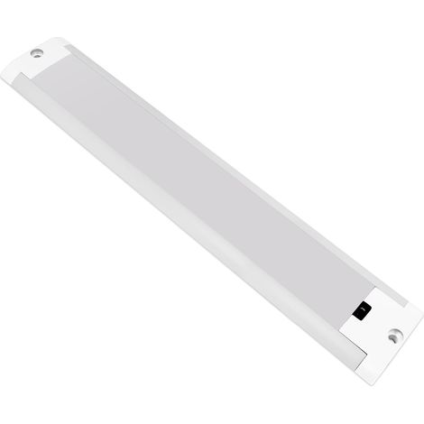 LED Strip Light 12 V for Camping Car Caravan Camper Under Cabinet Warm Light 3000K Dimmable with Detector LED Lamp White 32 cm IP44 Aluminium Housing (1/5)