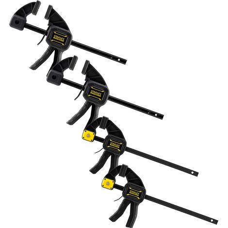 Stanley Fatmax Juego de 4 Sargentos de Acero 300mm y 150mm (1/3)
