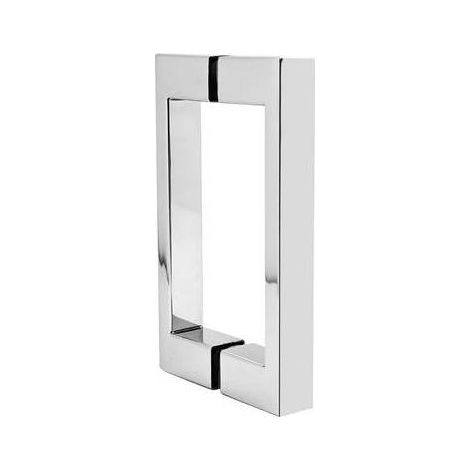 Kit poignée inox pour cabine de douche linea essential