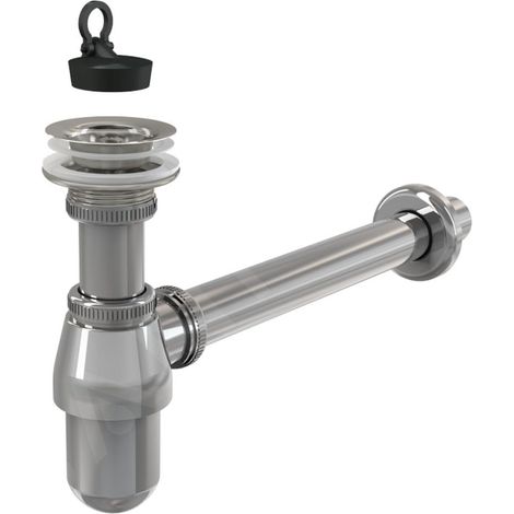 Alca - Siphon de lavabo, chrome A437 (1/2)
