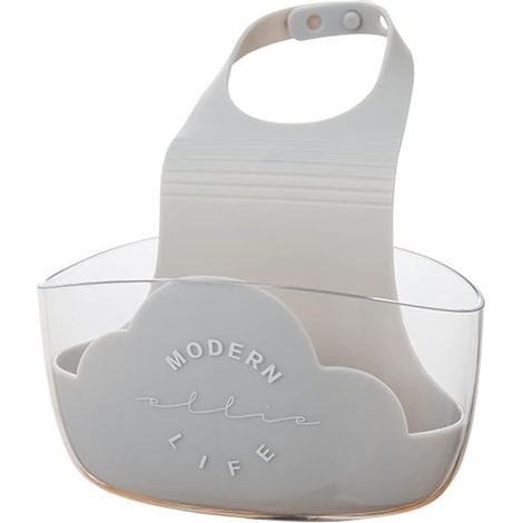 Égouttoir de robinet facile à nettoyer, anti-gouttes, avec sac passe-évier et porte-torchons pour salle de bain, gris-AquaForge (1/5)