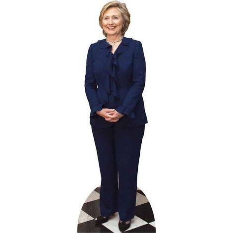 Figurine en carton Hillary Clinton 177 cm (1/4)