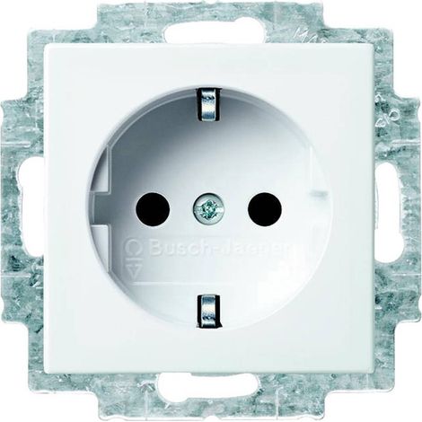 Busch-Jaeger Frutto Presa schuko Busch-balance SI Bianco alpino 20 EUC-914 1 pz.