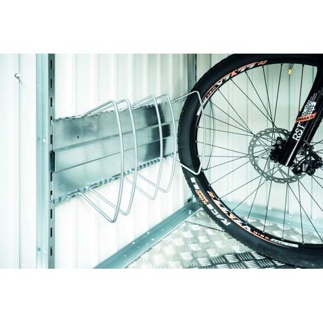 Portabiciclette bikeHolder per Casette Portattrezzi e HighBoard, Set per tre ruote
