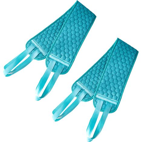 Gant Exfoliant - Gant Dos Long 10 x 83 Cm - Pour Douche Corps Entier - Double Face Texturé et Doux - Lot de 1 (1/5)