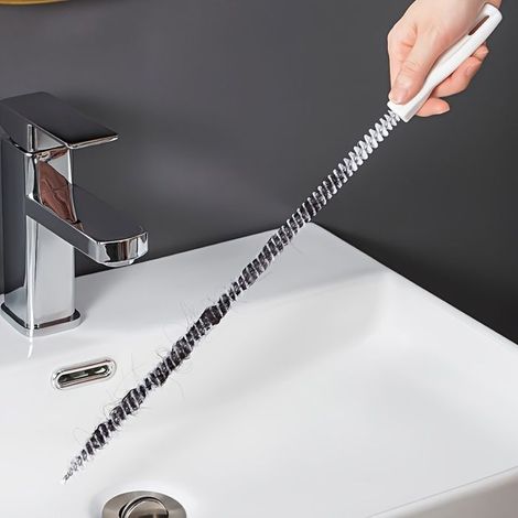 BelleRise - Outil flexible de débouchage de canalisations, récupérateur de cheveux pour cuisine et salle de bain, déboucheur manuel de drains (1/5)