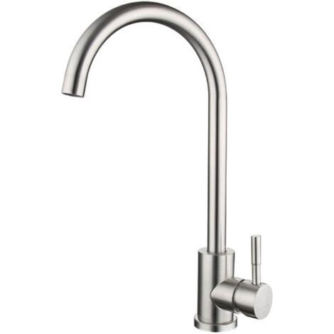 Küchenarmatur, Küchenmischer 360° Schwenkbar, Küchenarmatur mit Hohem Auslauf, Spültischarmatur Kalt & Warm (1/5)