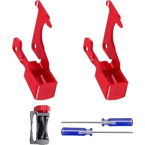 Pair Interrupteur V11/V10, support d'interrupteur de remplacement, avec tournevis, compatible avec les aspirateurs V11/V10/V8/V7/V15. (1/4)