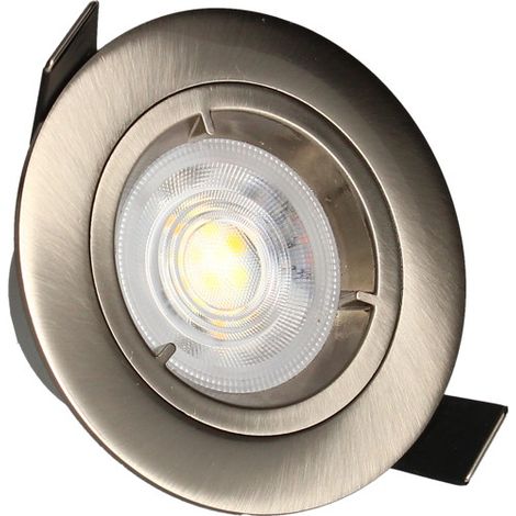 KIT 3 Einbaustrahler aus Stahl JADE Festes MODUL 5W, 2-CCT, 400lm, Ø85 Arlux Lighting
