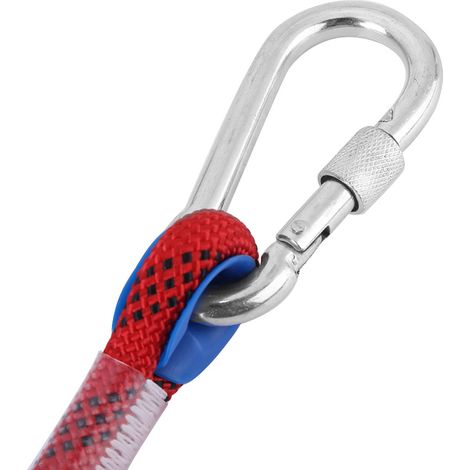 Cordon de parachute robuste en paracorde de 12 mm (rouge - 20 m) (1/5)
