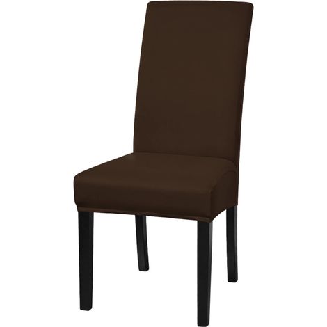 Housse De Chaise - Élastique Adaptée Pour Chaises De Salle À Manger Et Cuisine - Lavable En Machine - 1 Pièce (1/4)