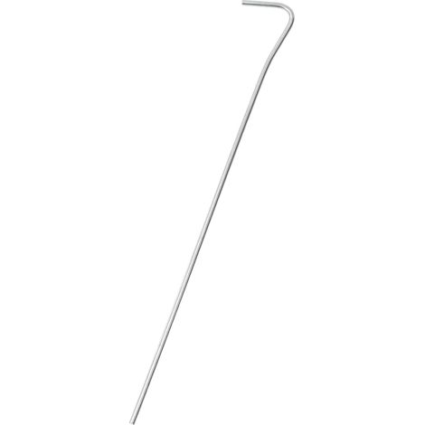 Piquets de tente 50 pcs 23 cm Ø3 mm acier galvanisé (1/5)
