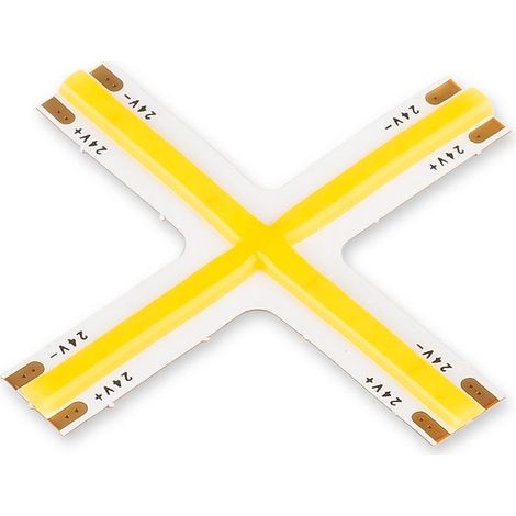 COB Neutralweiß LED Streifen Kreuz-Verbinder 24V CRI90 480LED/m 4000K