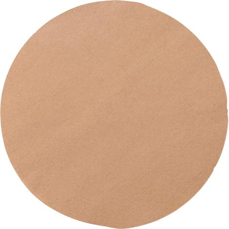 Lot de 100 Papier Sulfurisé, Rond 15cm, Non Perforé, Pour Air Fryer, Four, Micro-ondes, Cuisine