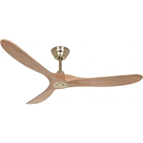 Casafan – Ventilateur de plafond 315235 152cm – Moteur en laiton – Pales en chêne moyen – 6 vitesses – Fonction été/hiver