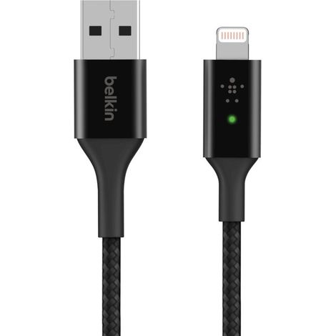 Belkin CAA007BT04BK cavo Lightning 1,2 m Nero (1/4)