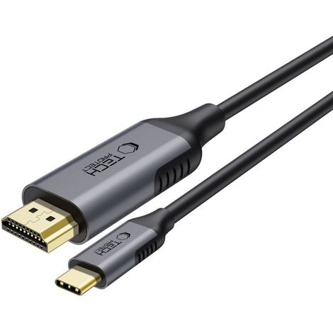 Cable USB-C - HDMI UltraBoost 60Hz de 180 cm - Negro