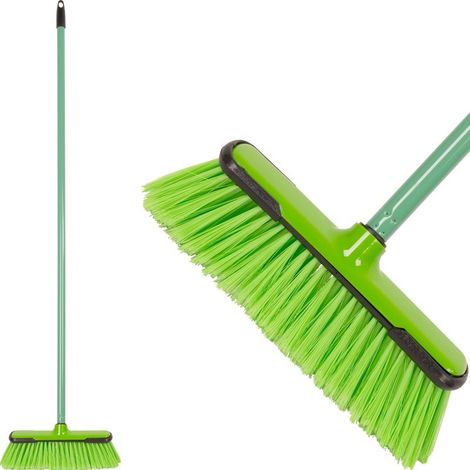 Besen Cleonix B0682, grün, Stiel 120 cm, 31 cm (1/4)