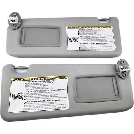 Sonnenblenden vorne links & rechts, grau, für Toyota RAV4 2013-2018
