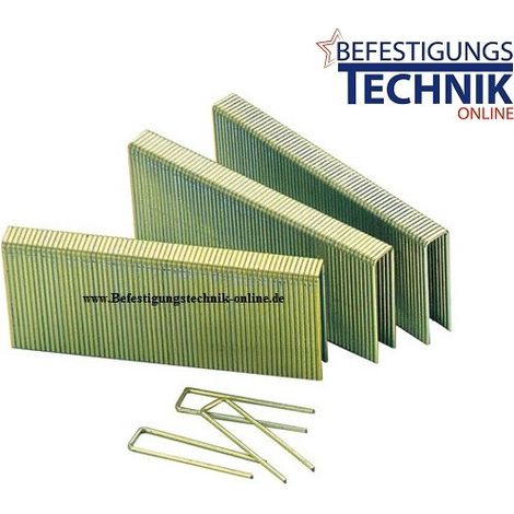 13000 Heftklammern 35mm verzinkt für Prebena GB Tjep ES-500 Haubold PN-535 KL-20 13M-EN10909