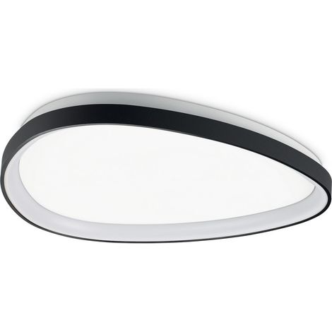 Ideal Lux GEMINI Plafonnier semi-encastré LED intégré noir 3550 lm 4000 K (1/2)
