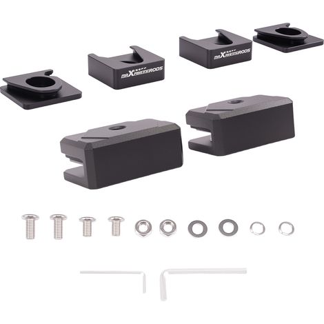 Universal Car Hood Light Clamp Brackets For LED Work Fog Lights Quick Release (1/5)