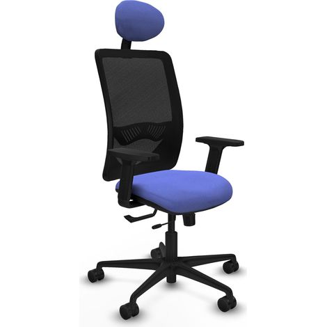 Silla de oficina piqueras y crespo Zulema negro cómoda duradera (1/2)