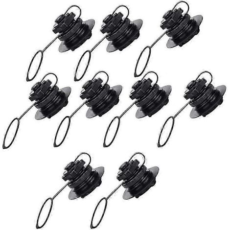 Bouchon de remplacement pour valve de gonflage de bateau gonflable, valve Boston, compatible avec les lanières en caoutchouc (1/5)