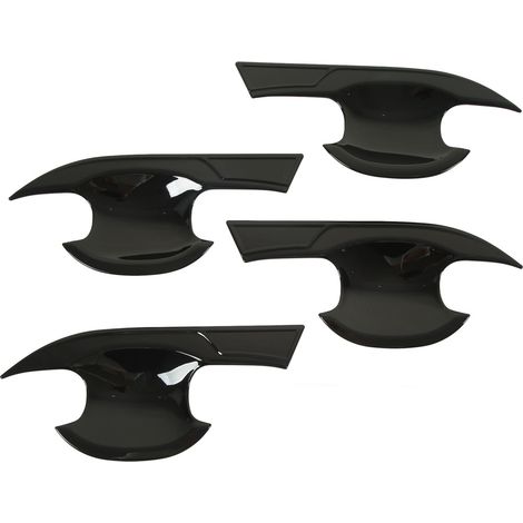 4 Pièces Protection de poignée de porte extérieure de voiture Coque Noire Brillante pour RS CR-V 2023+ (1/5)