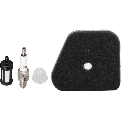 Kit de réparation de filtre à air, coton céramique, bouchon de filtre à carburant pour coupe-bordures STIHL KM130R (1/5)