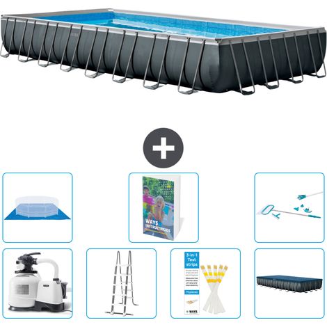 Ultra XTR Pool Rechteckig - 975x488x132 cm - 8-teilig S573