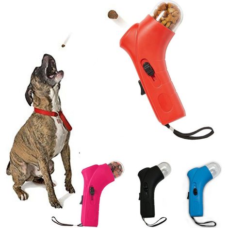 TrAdE Shop Traesio - Lanciatore Di Crocchette Cibo Automatico Per Addestramento Cani E Gatti - (1/5)
