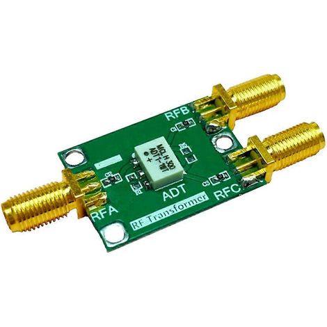 Module balun passif ADT1, 50 kHz–800 MHz, conversion différentielle vers asymétrique, signal carré et horloge (1/5)