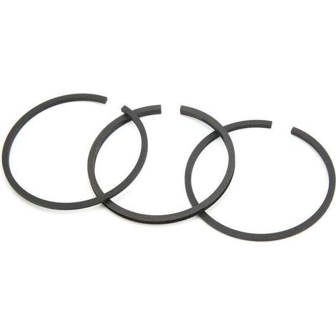 UlisemAccessoires de Pompe de Compresseur D'air D'entraînement Pneumatique de Segment de Piston 3 Pièces pour le Cylindre de 55mm