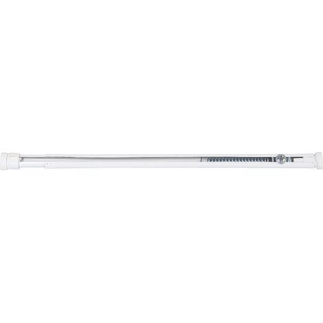Support Pression Ovale Blanc Installation Sans Perçage, Réglable 40-60cm - Solutions (1/3)