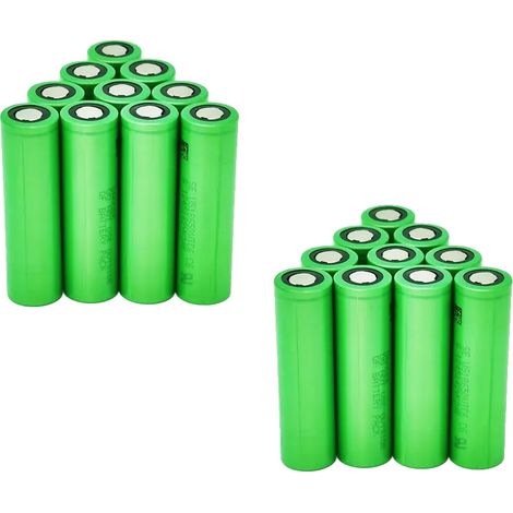 Batería de iones de litio, capacidad de 3000 mAh, tasa de descarga de 30 A, VTC6-20PCS (1/2)