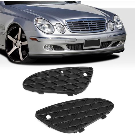 Paar Frontstoßstangen-Grillabdeckungen, Maschengitter 2118850353, passend für Mercedes-Benz E-Klasse W211 E320 E350 E500 2003-2006 (1/5)