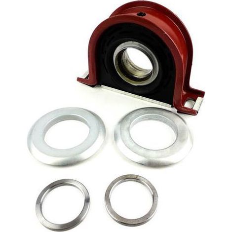Soporte de cartón con rodamiento 55mm Iveco DAF CF XF 65 75 85 95  42541440, 93163091 (1/4)