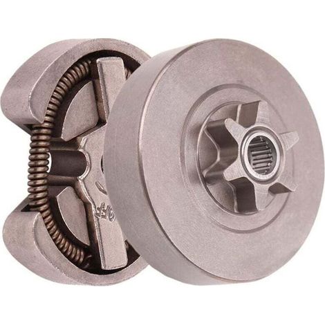 Kit Assemblage Tambour Embrayage Pignon Droit 3 8 6T Tronçonneuse Modèles 120 36 41 136 137 141 142 235 235E 240 236 (1/4)