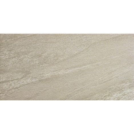 Carrelage effet Pierre Quartzite Gris Silver 80x40x0,85 cm Mat Teravio - Mur intérieur (vendu par carton de 1,28 m²) - RO'MA CARRELAGE