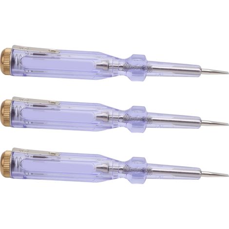 3-teiliges Set elektrischer Stift-Spannungsprüfstifte zur Empfindlichkeitsmessung ANG43 AC 100-250V (1/5)