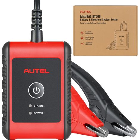 Tester per batterie auto, conduttanza adattiva, report in PDF, BT506 (1/2)
