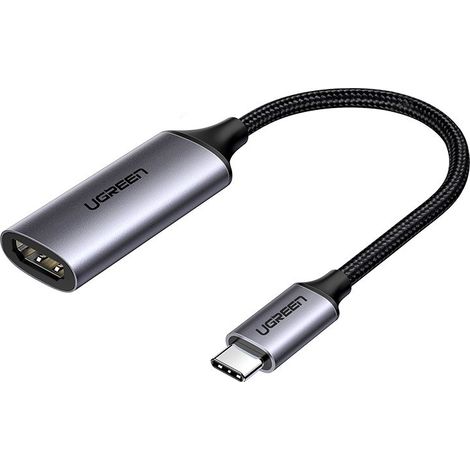 Adaptador USB-C a HDMI 2.0 4K 60Hz Thunderbolt 3 gris (1/5)