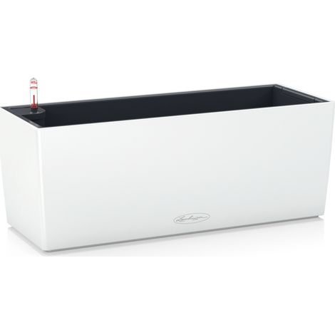 Vaso Lechuza Bianco Nero polipropilene