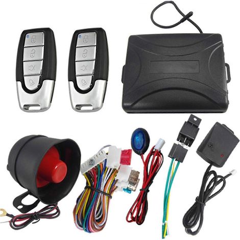 802-8115 Alarma universal antirrobo para automóviles, sistema de seguridad antirrobo de metal para vehículos. (1/5)