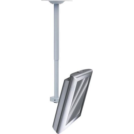 Deckenhalterung für Flachbildschirm – 2 Gelenke – Höhe 65/105 cm – Silber – Erard (1/3)
