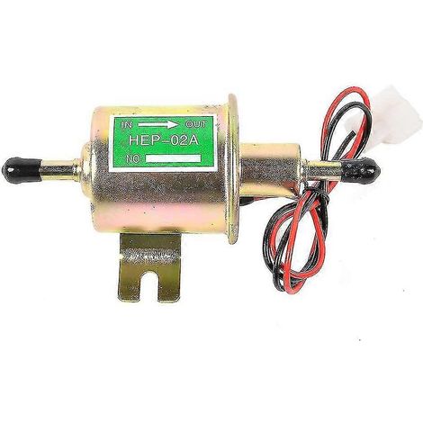 Pompe à carburant universelle 12 V Hep-02a Pompe électrique à essence basse pression pour pétrole brut