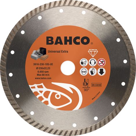 Disque à tronçonner diamanté Bahco 3916-125-10S-UE 125 mm
