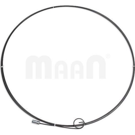 cable 6 mts de acero deshollinador para limpieza de chimeneas